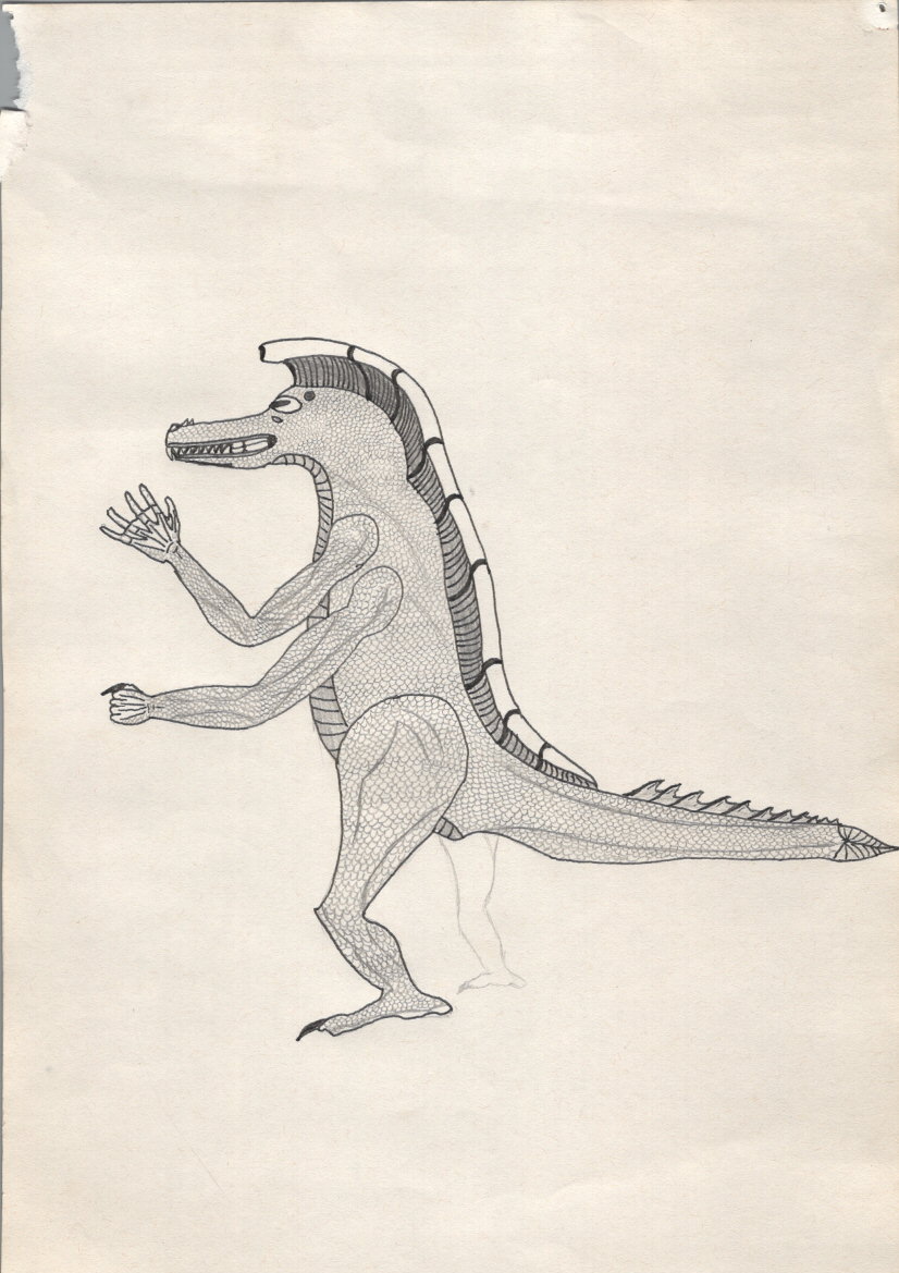  Alceaen Sketch by Jenilia Rivtan, age: 8